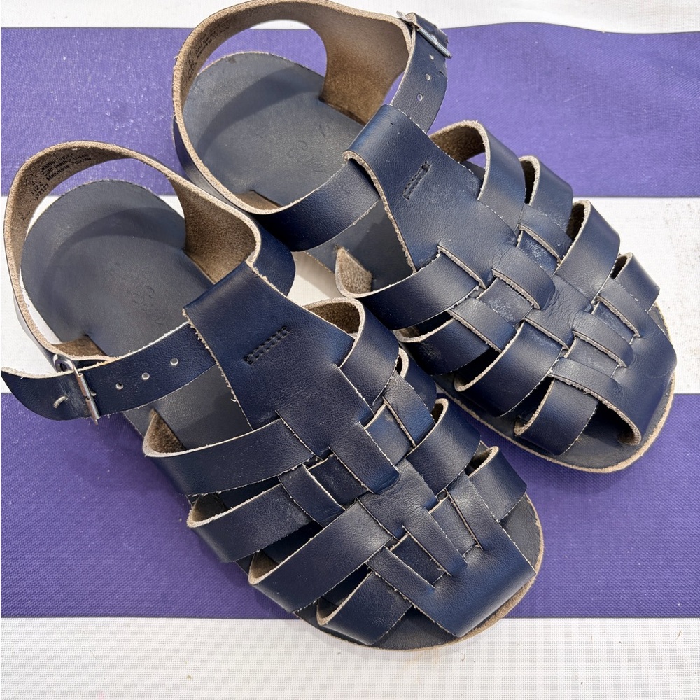 Boys Navy blue Saltwater Sandal